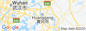 Huangzhou map