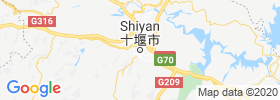 Shiyan map