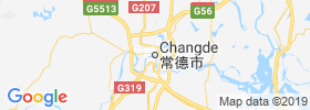 Changde map