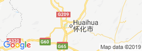 Huaihua map
