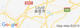 Loudi map