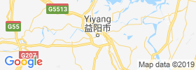 Yiyang map