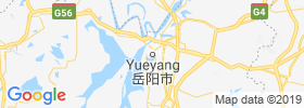 Yueyang map