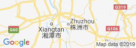 Zhuzhou map