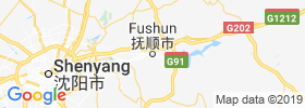 Fushun map
