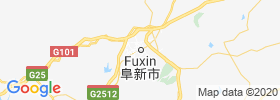 Fuxin map