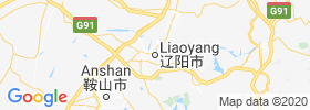 Liaoyang map