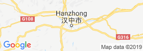 Hanzhong map