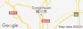 Tongchuan map