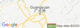 Guangyuan map