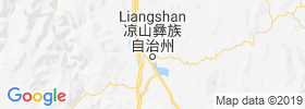 Xichang map