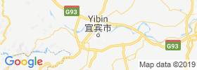 Yibin map