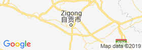 Zigong map