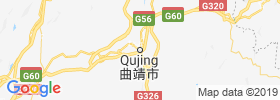 Qujing map