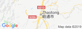 Zhaotong map