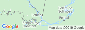 Leticia map