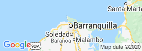 Barranquilla map