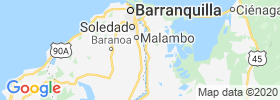 Sabanagrande map