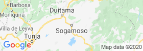 Sogamoso map