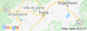 Tunja map