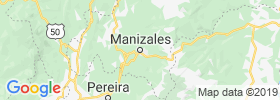 Manizales map