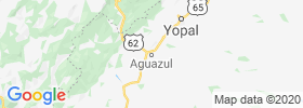 Aguazul map
