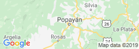 Popayan map