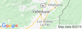 Valledupar map