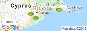 Larnaca map