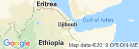 Tadjourah map