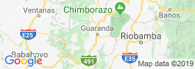 Guaranda map