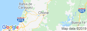 Chone map