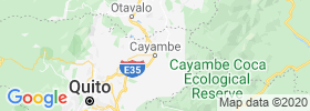 Cayambe map