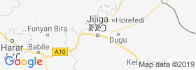 Jijiga map