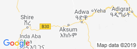 Aksum map