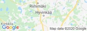 Hyvinge map