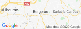 Bergerac map