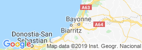 Biarritz map