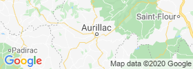 Aurillac map