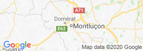 Montlucon map