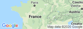 Bourgogne map
