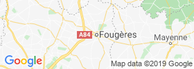 Fougeres map