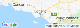 Lorient map