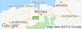 Morlaix map