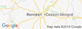 Rennes map