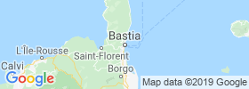 Bastia map