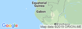 Ngounié map