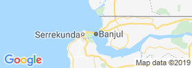 Banjul map