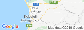 Ozurgeti map