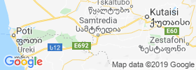 Samtredia map
